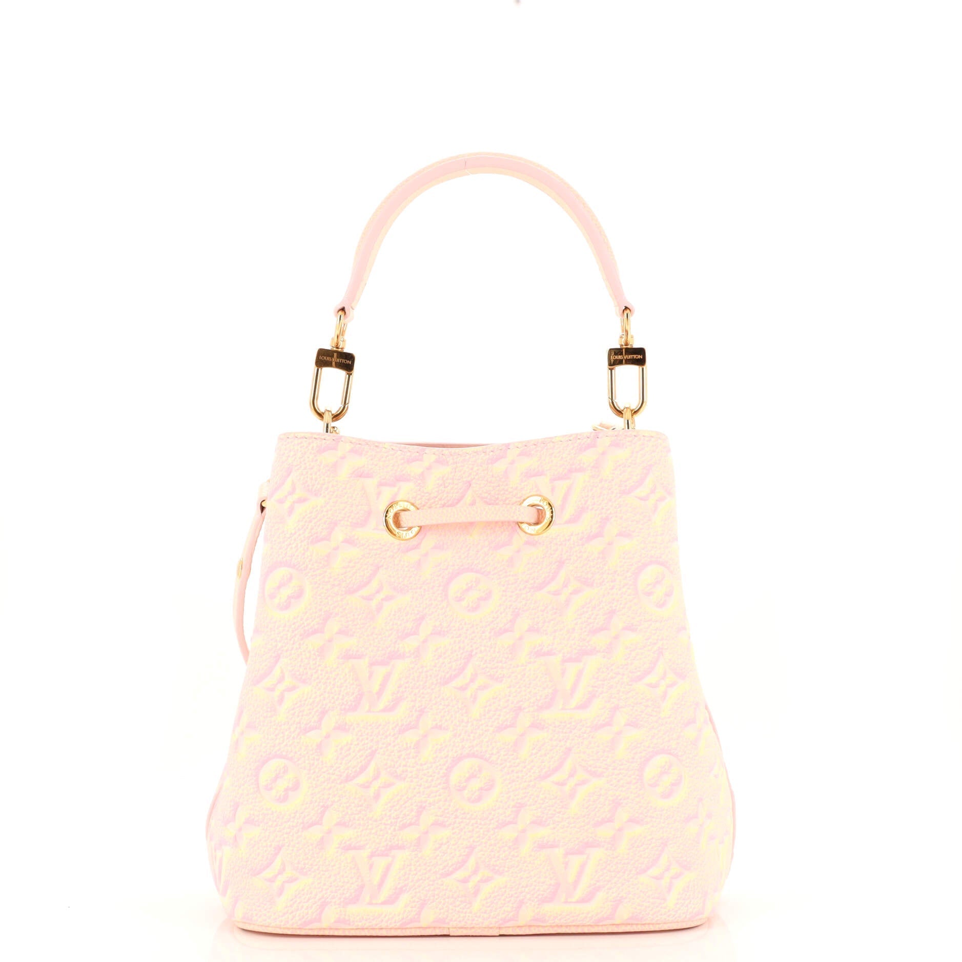 Louis Vuitton NeoNoe Handbag Stardust Monogram Empreinte Leather BB