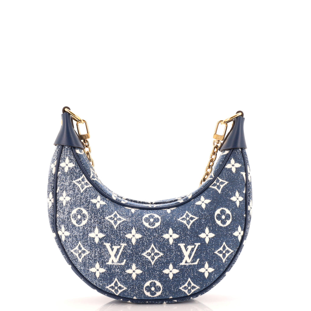 Louis Vuitton Loop Handbag Monogram Jacquard Denim
