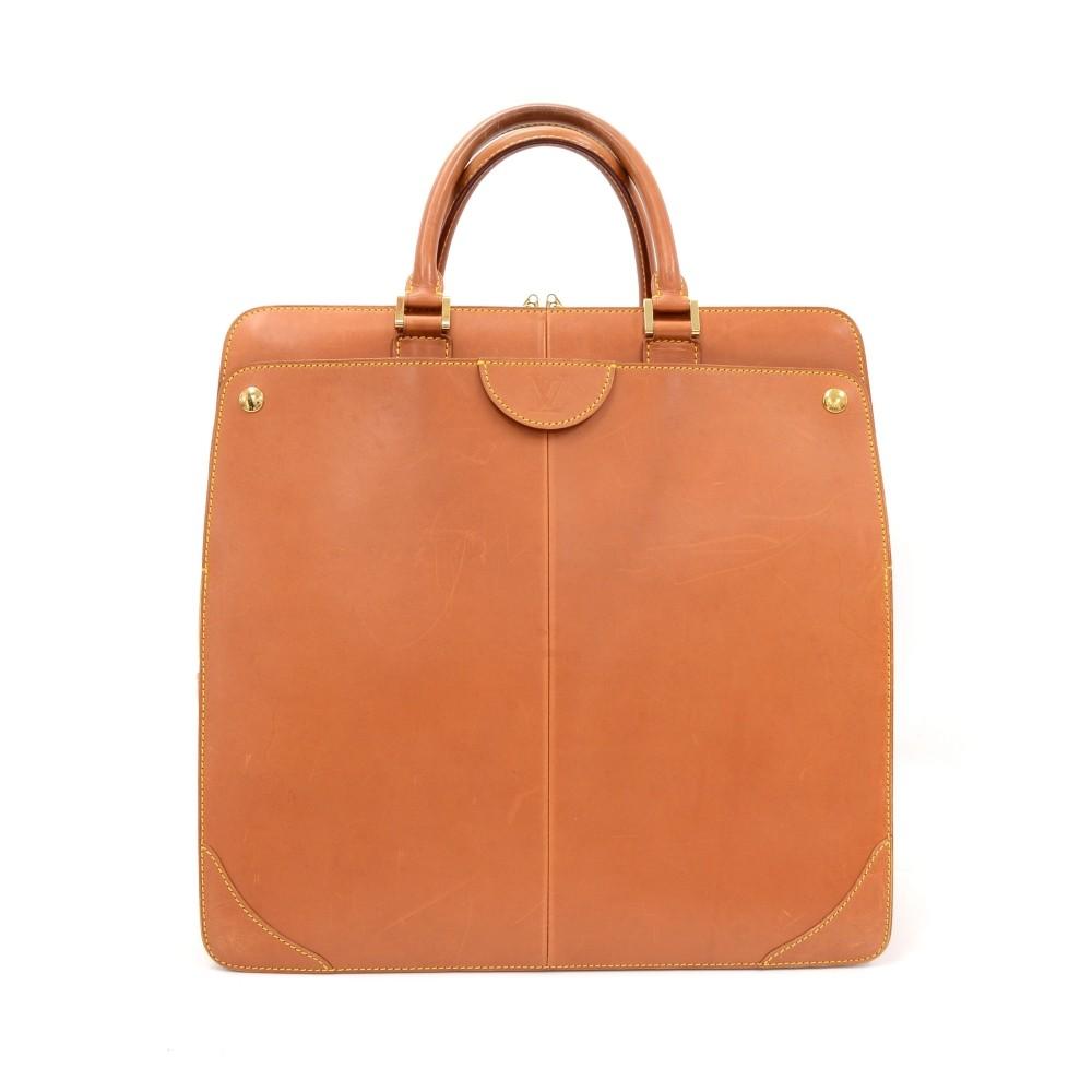 Louis Vuitto Negev PM Nomade Leather Briefcase Bag