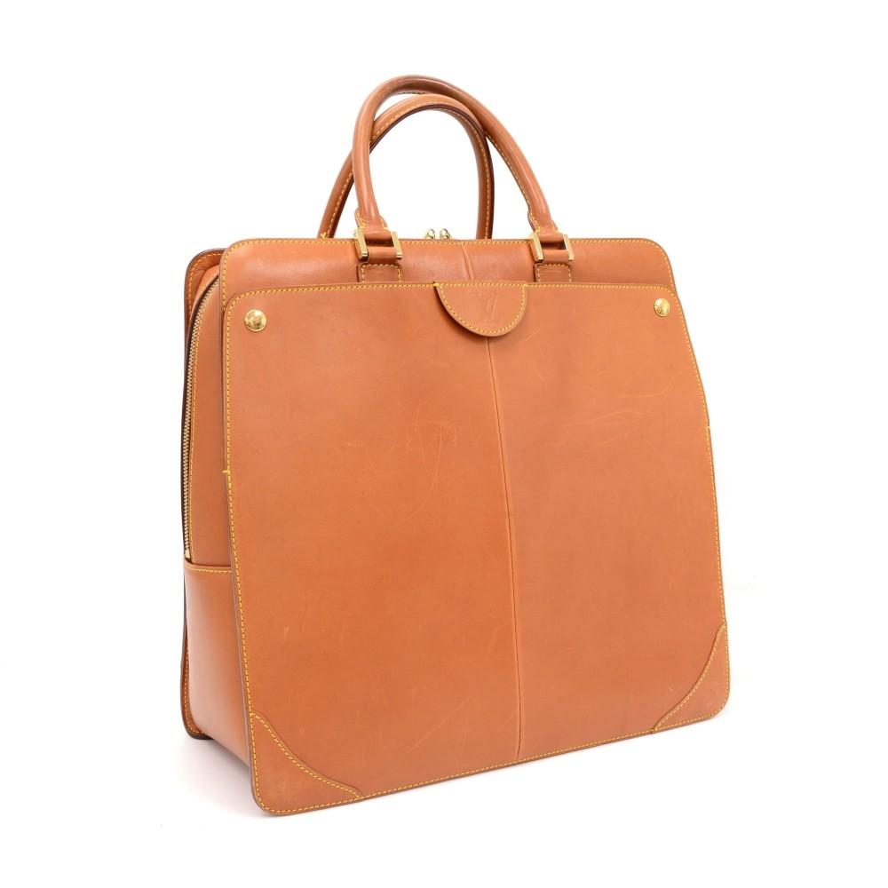 Louis Vuitto Negev PM Nomade Leather Briefcase Bag