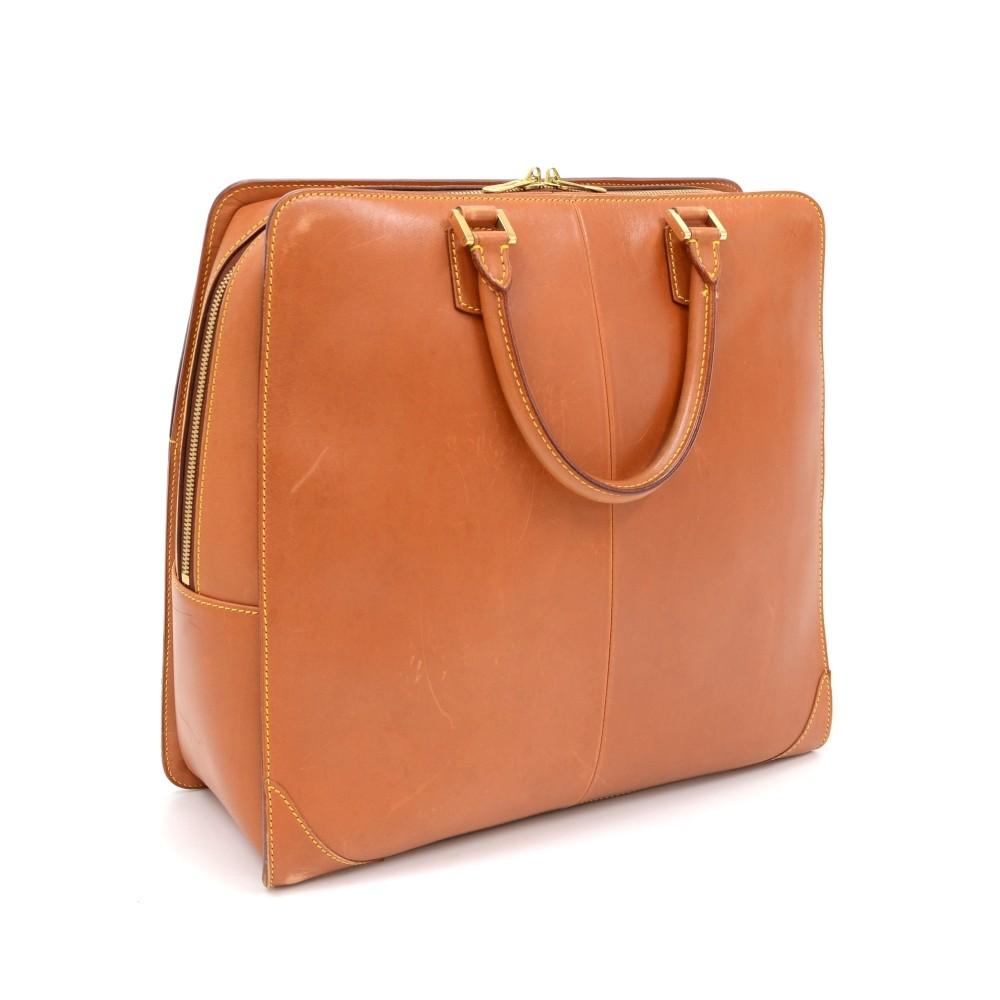 Louis Vuitto Negev PM Nomade Leather Briefcase Bag