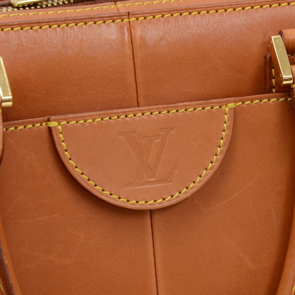 Louis Vuitto Negev PM Nomade Leather Briefcase Bag