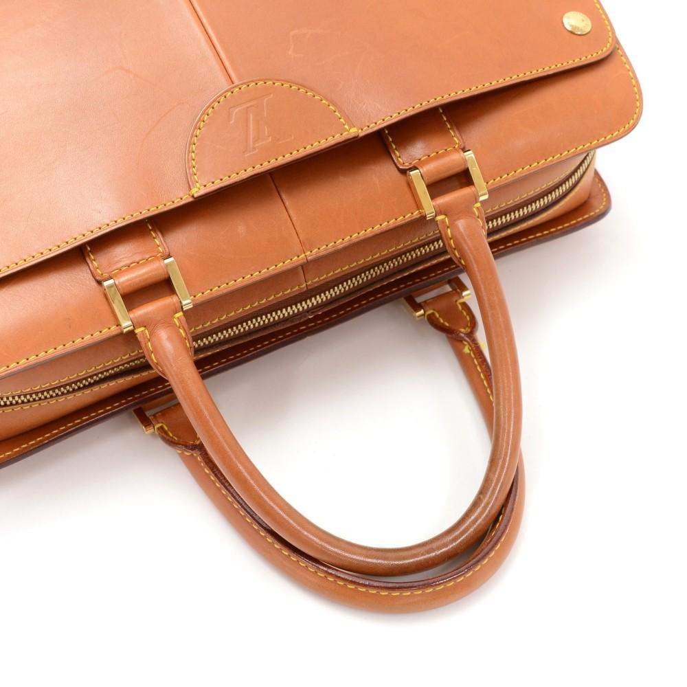 Louis Vuitto Negev PM Nomade Leather Briefcase Bag