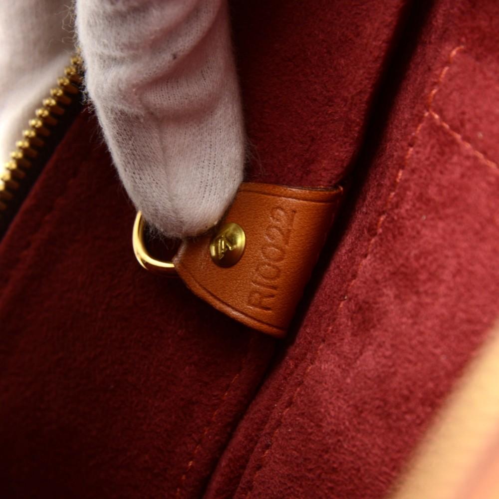Louis Vuitto Negev PM Nomade Leather Briefcase Bag