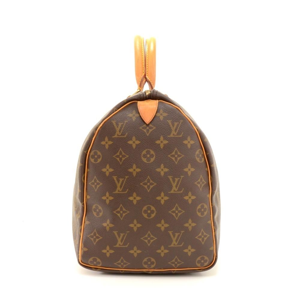 Louis Vuitto Keepall 45 Monogram Canvas Travel Bag