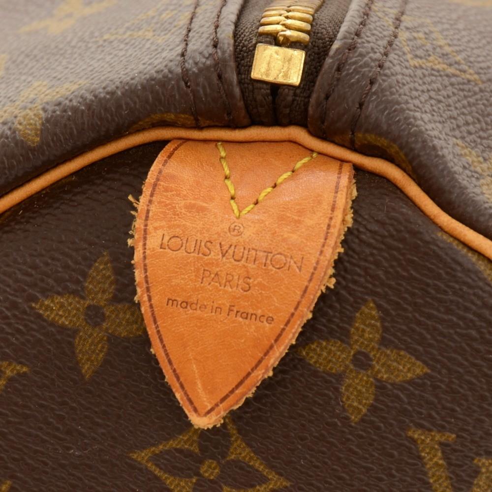 Louis Vuitto Keepall 45 Monogram Canvas Travel Bag