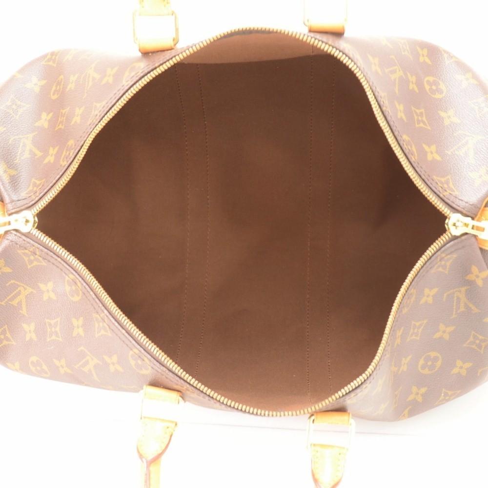 Louis Vuitto Keepall 45 Monogram Canvas Travel Bag