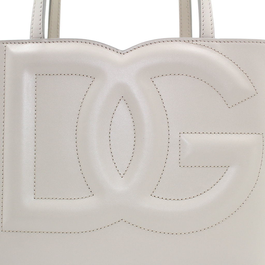 Dolce & Gabbana Small Calfskin DG Logo Bag Shopper