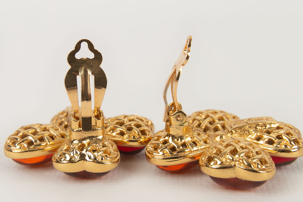 Boucles d'oreilles Yves Saint Laurent