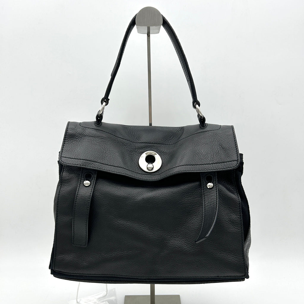 Pre-owned Yves Saint Laurent Leather Top Handle Bag - Black Shoulder Bags, Handbags LA6001