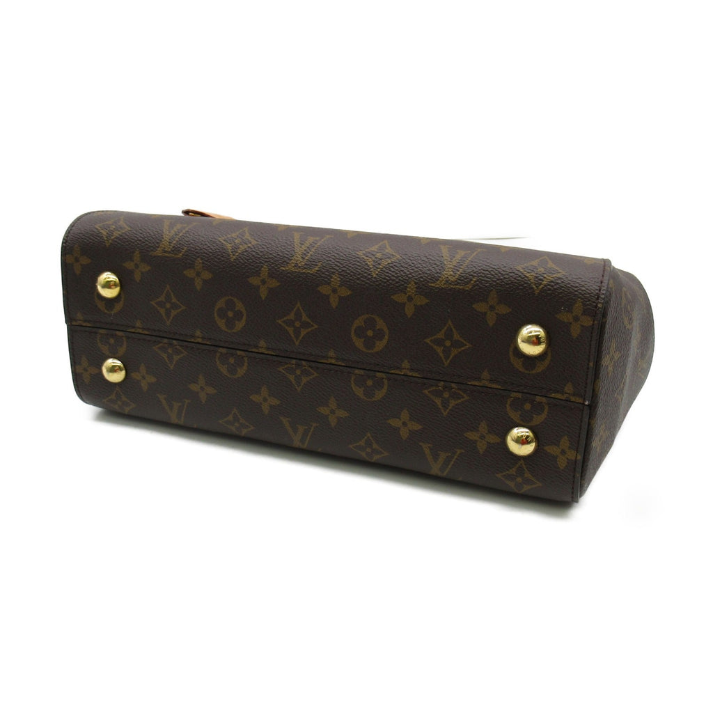 Louis Vuitton Cruise MM 2w Shoulder Bag PVC Coated Canvas Monogram  Brown M42735