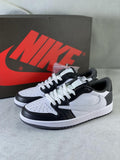 Designer Fragment x LV TS x Air Jordan 1 Low Reverse Mocha