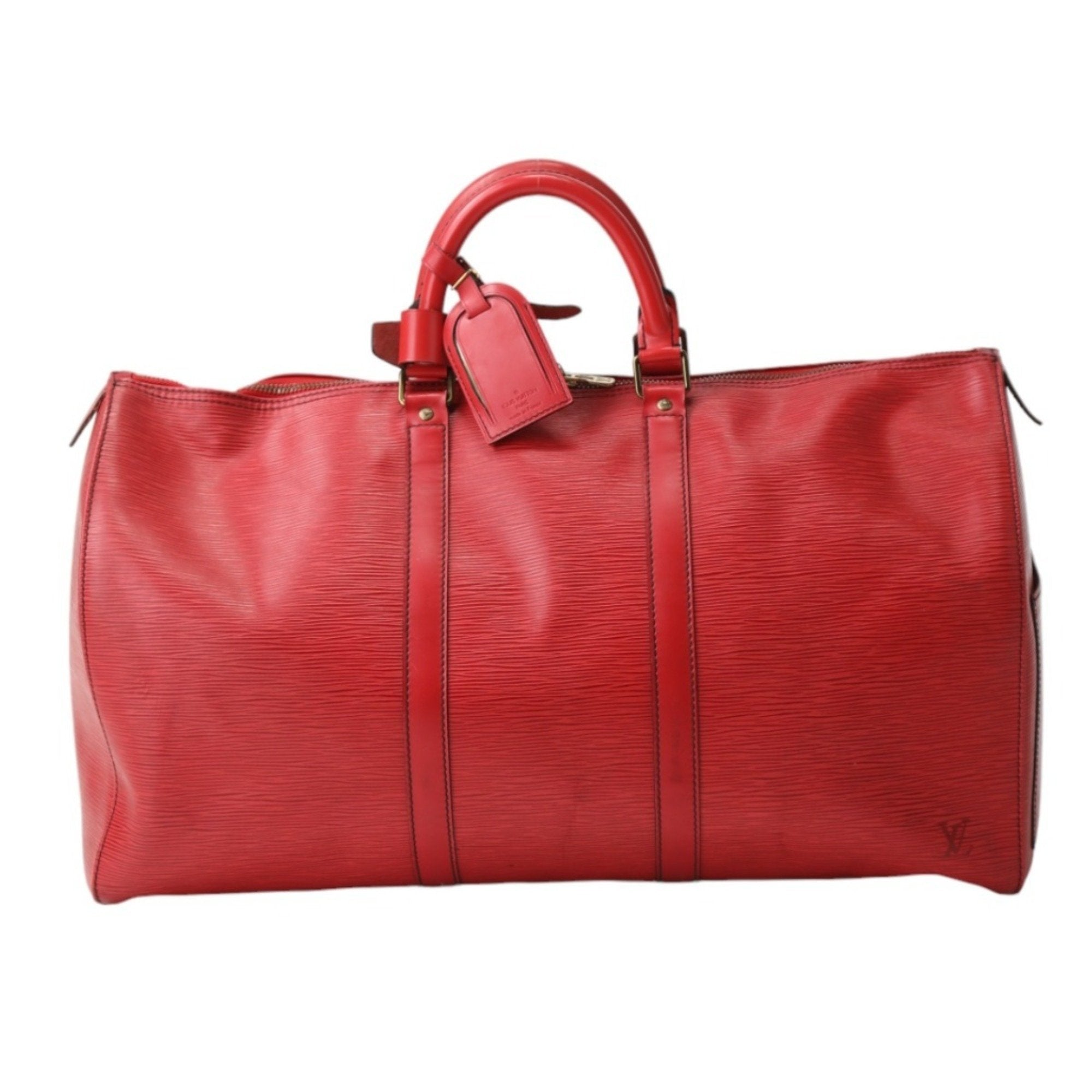 Louis Vuitton Keepall 50  Leather Travel Bag ()