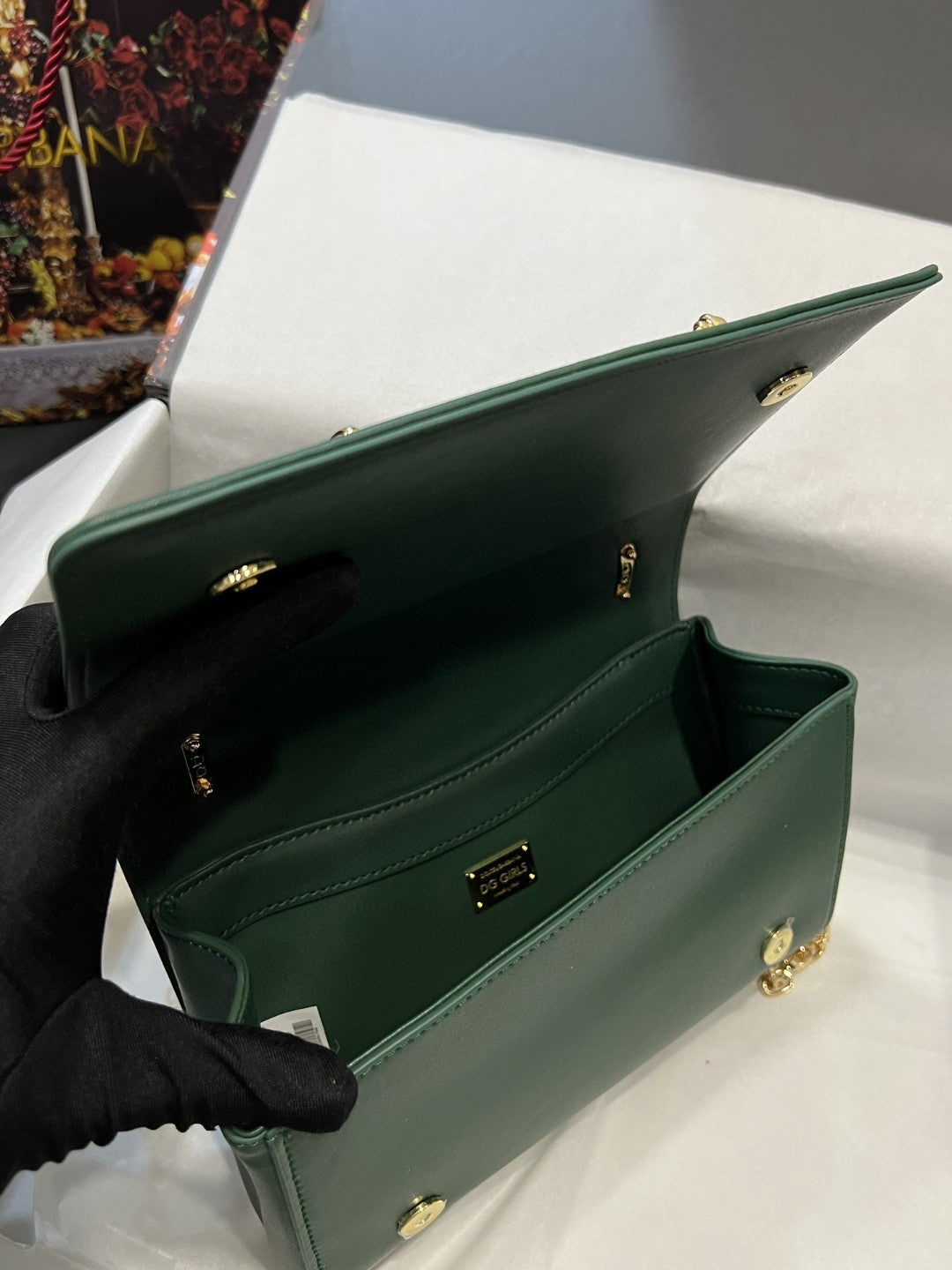 GLAMI Nappa GLAMI Girls Shoulder Bag Green For Women 8.3in/21cm GLAMIÃ‚Â 