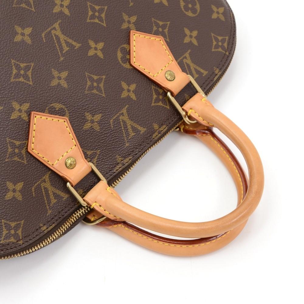 Louis Vuitto Alma Monogram Canvas Handbag