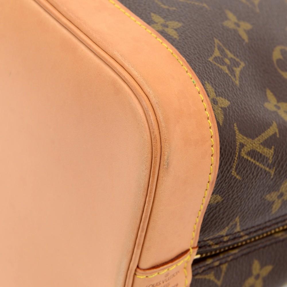 Louis Vuitto Alma Monogram Canvas Handbag