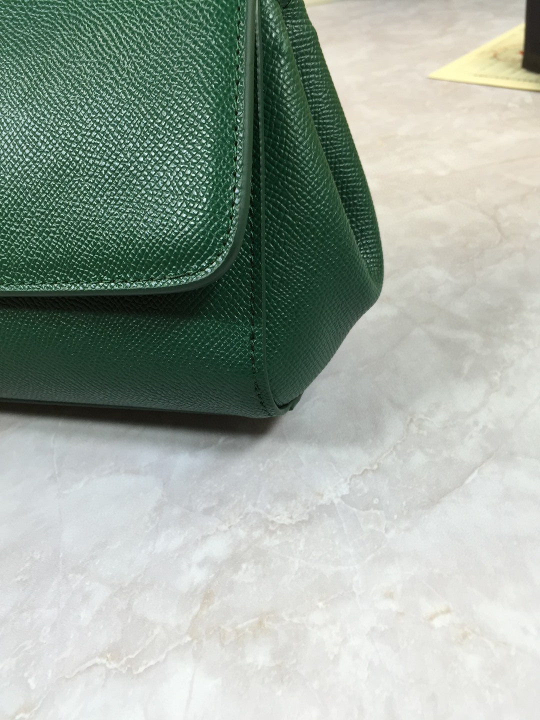 GLAMI MeGLAMIum Sicily Handbag In Dauphine Green For Women 10.2in/26cm GLAMI GLAMI4347A100187399