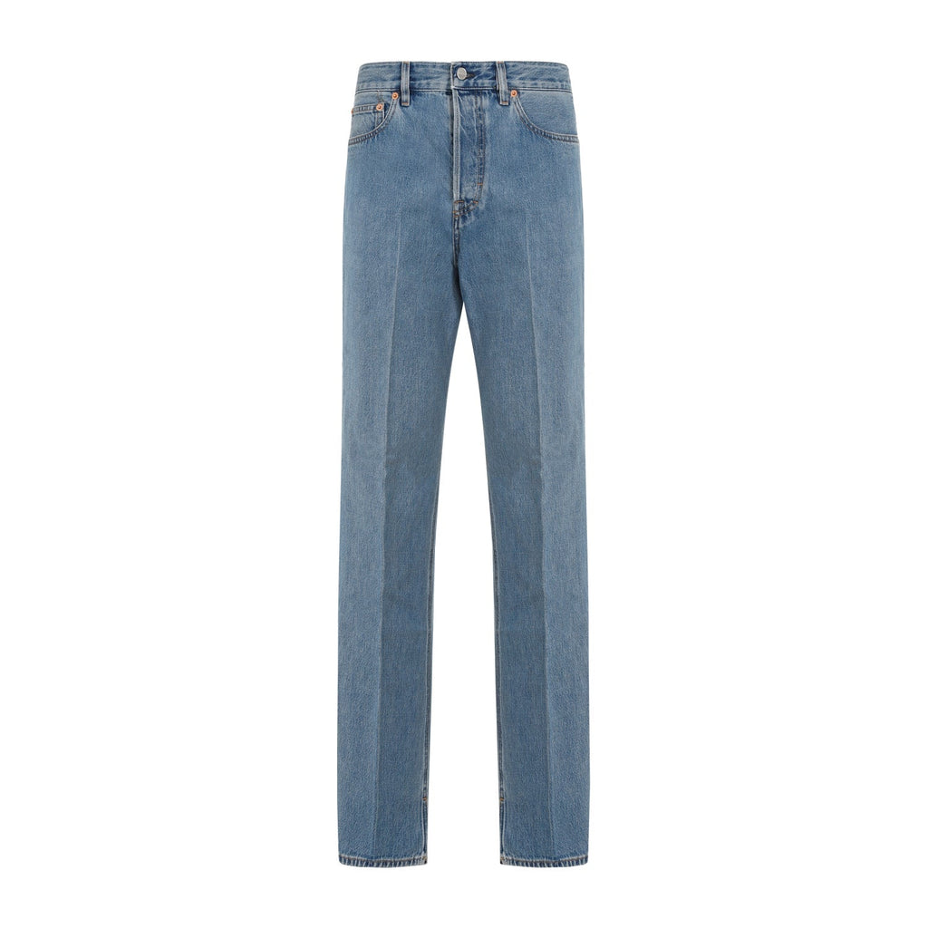 GUCCI Straight-Leg Denim Pants for Men - FW24 Collection