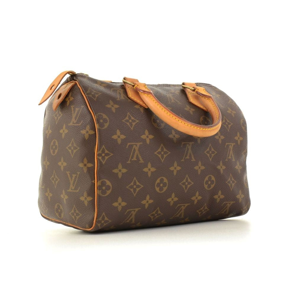 Louis Vuitto Speedy 25 Monogram Canvas Handbag