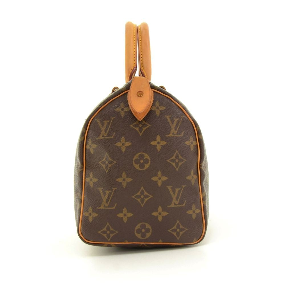 Louis Vuitto Speedy 25 Monogram Canvas Handbag