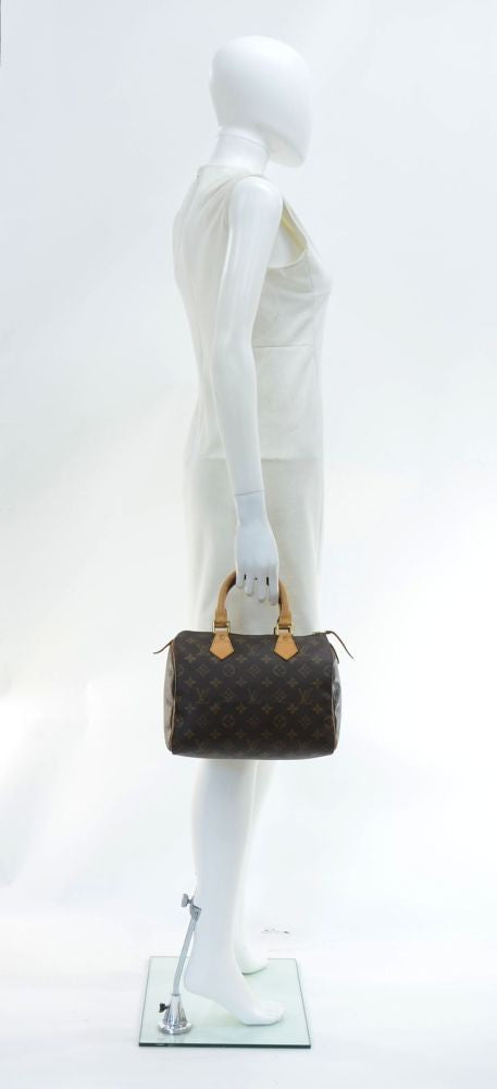 Louis Vuitto Speedy 25 Monogram Canvas Handbag