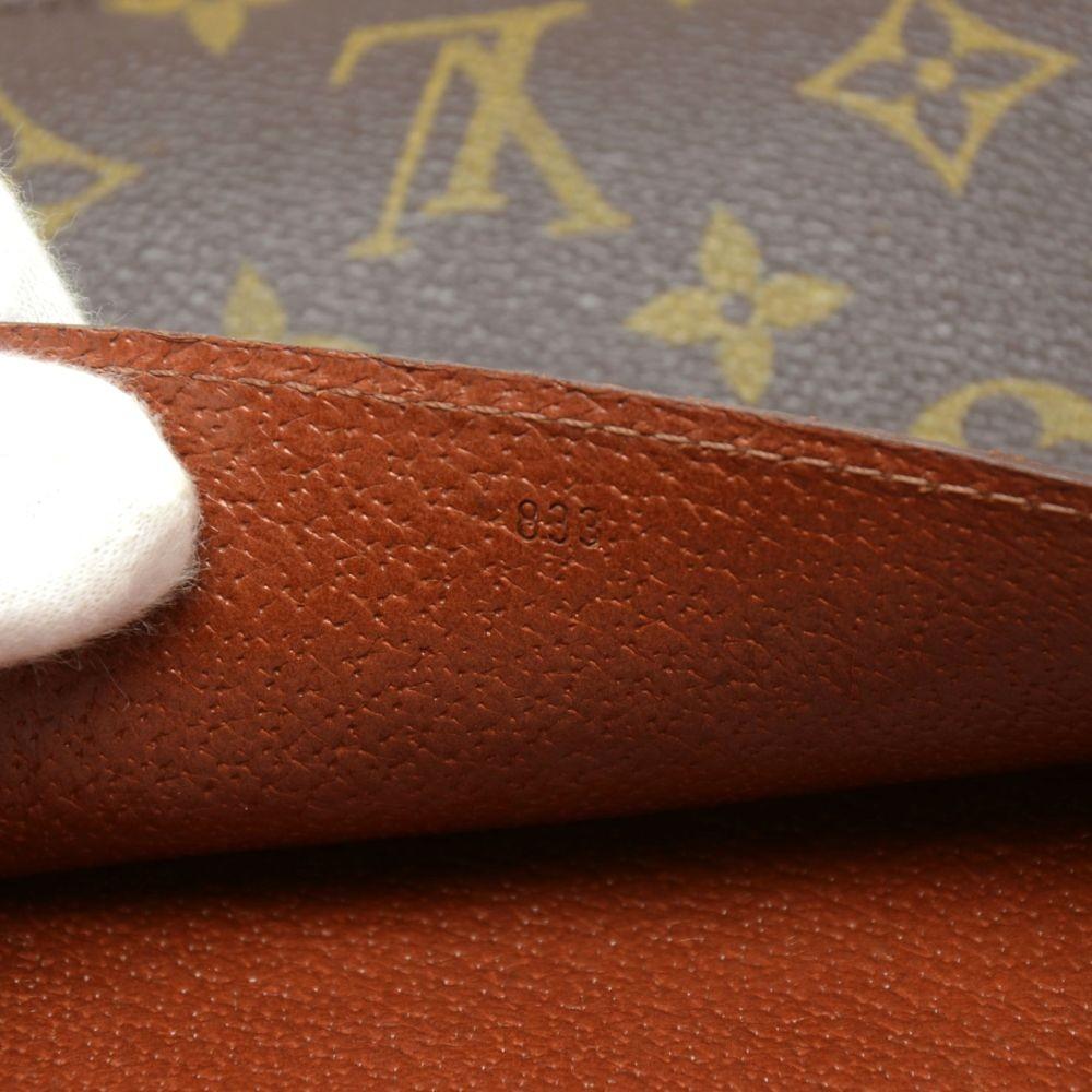 Louis Vuitto Pochette Double Rabat Monogram Canvas 2-Way Bag