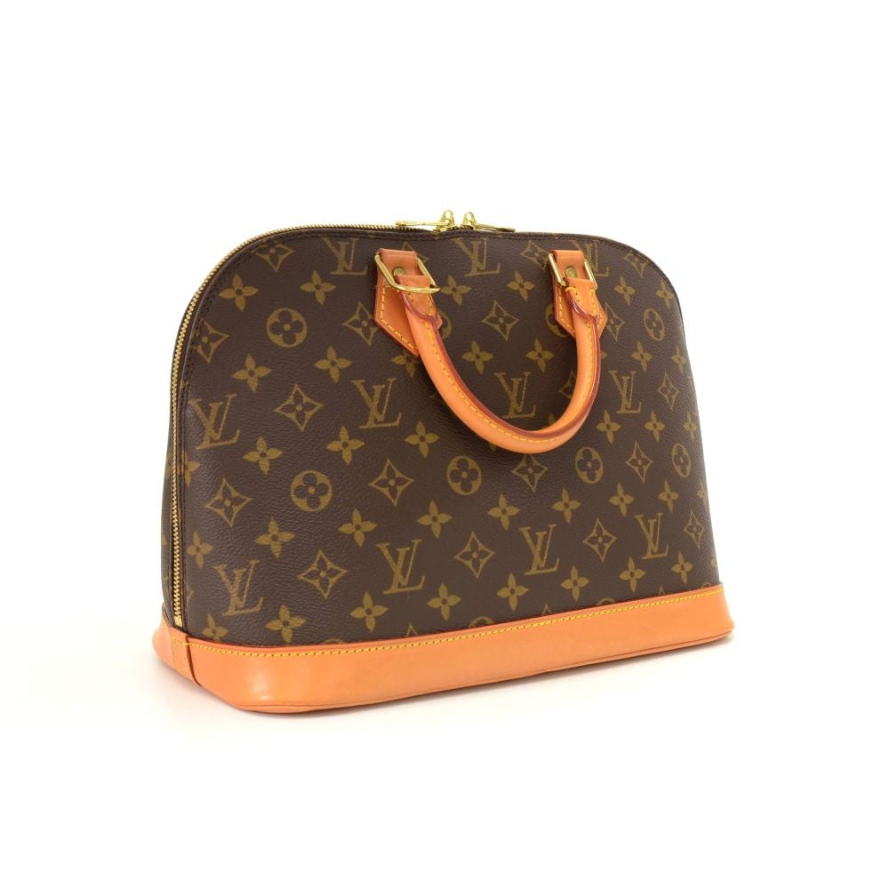 Louis Vuitto Alma Monogram Canvas Handbag
