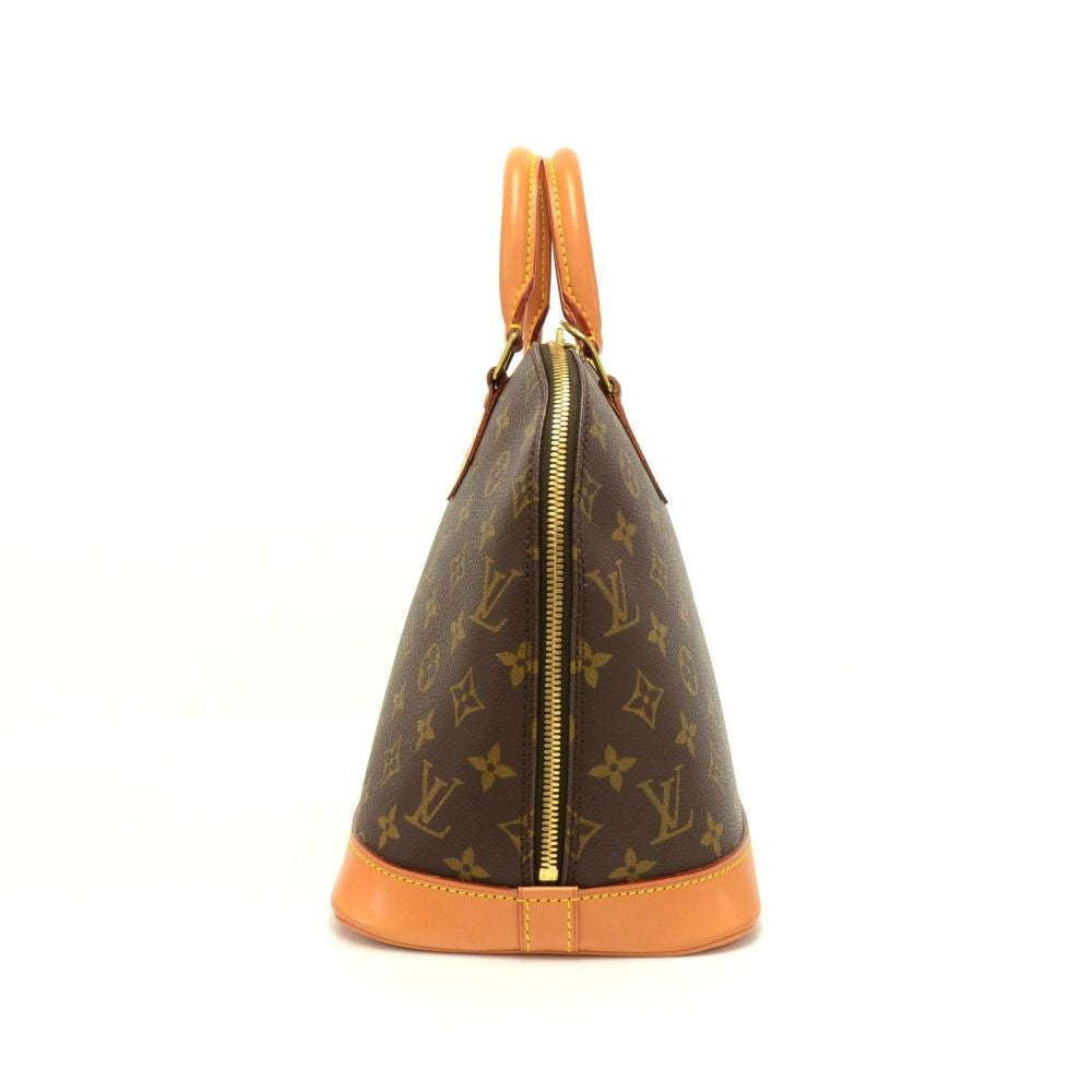 Louis Vuitto Alma Monogram Canvas Handbag