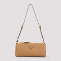 PRADA Soft Grain Mini Shoulder Handbag - 22.5cm x 9.5cm x 8.5cm