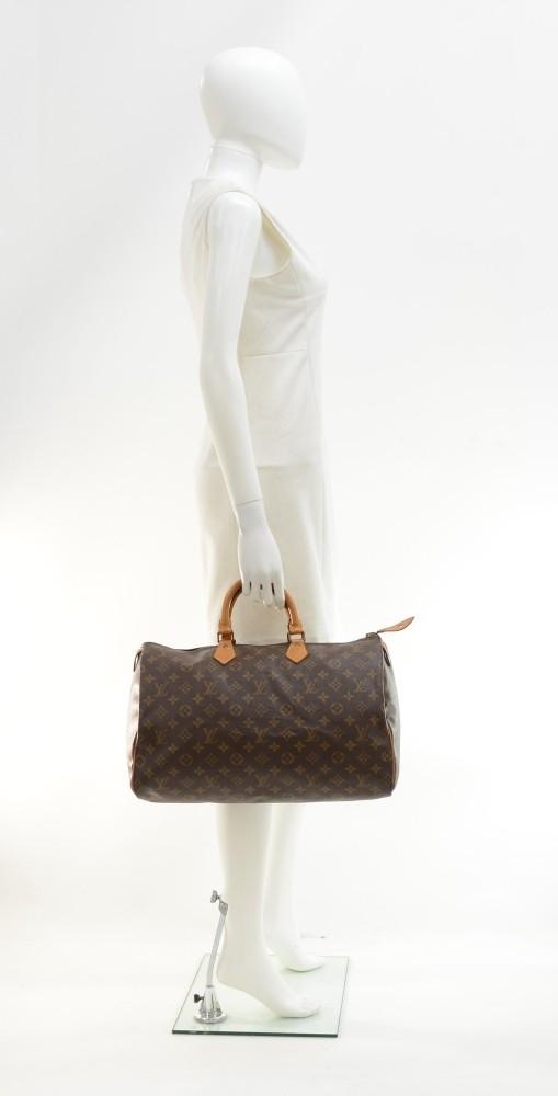 Louis Vuitto Speedy 40 Monogram Canvas Handbag