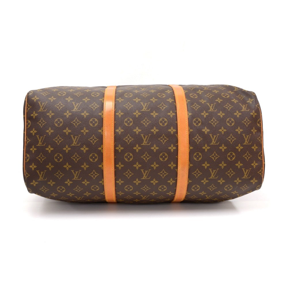 Louis Vuitto Sac Souple 55 Monogram Canvas Travel Bag