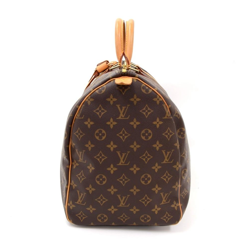Louis Vuitto Keepall 50 Monogram Canvas Travel Bag