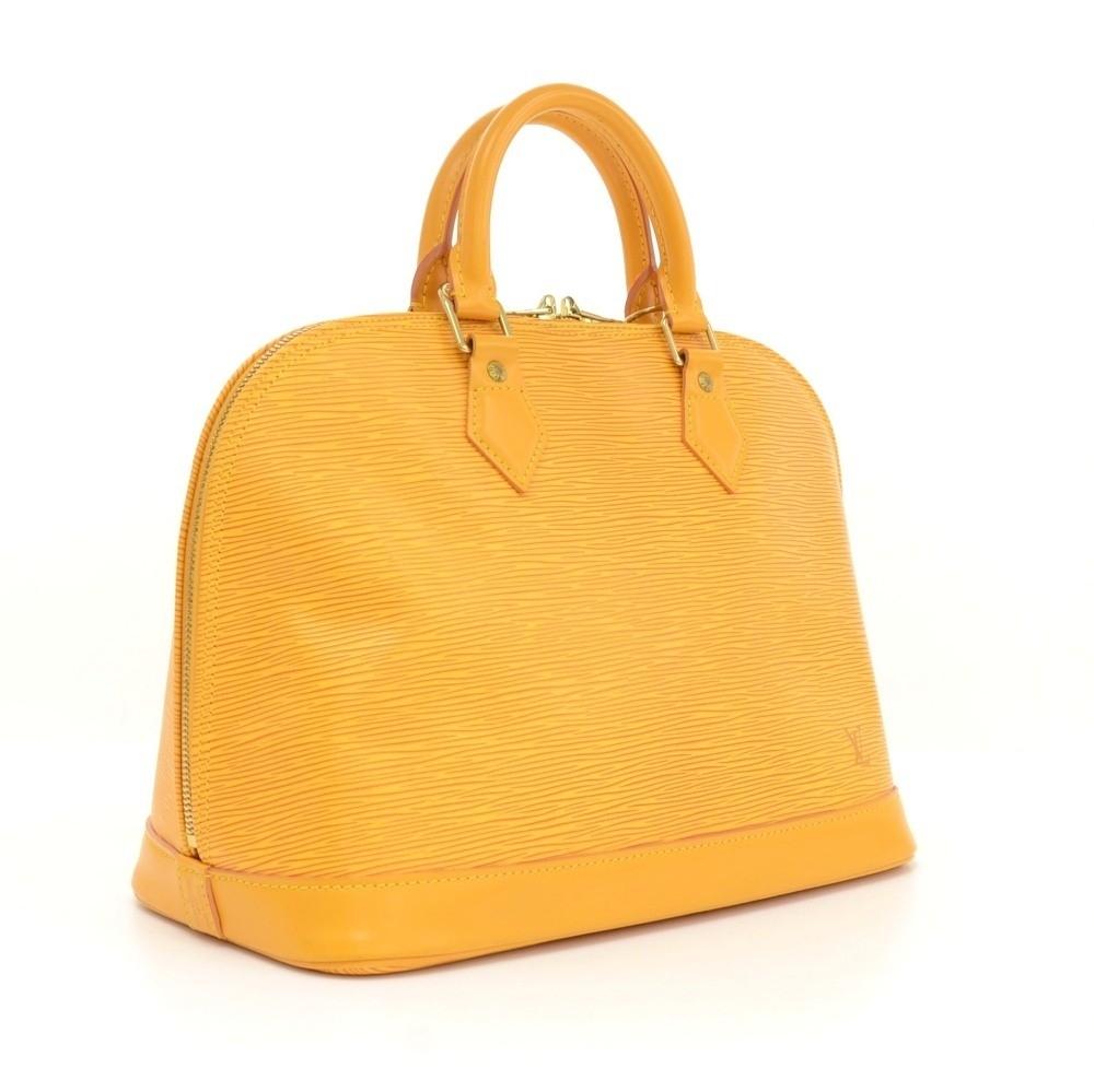 Louis Vuitto Alma Epi Leather Handbag