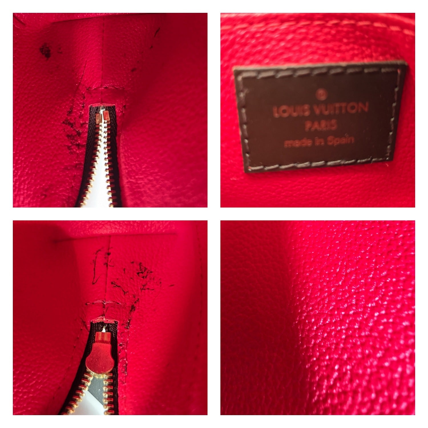Louis Vuitton Damier Ebene Cosmetic Pouch