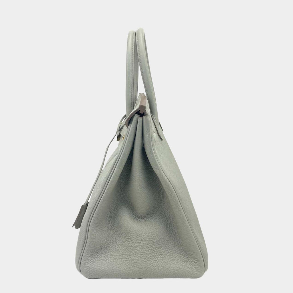 HERMÃƒÆ’Ã‹â€ S Togo Birkin 35 Gris Perle Pearl Gray w/Gold