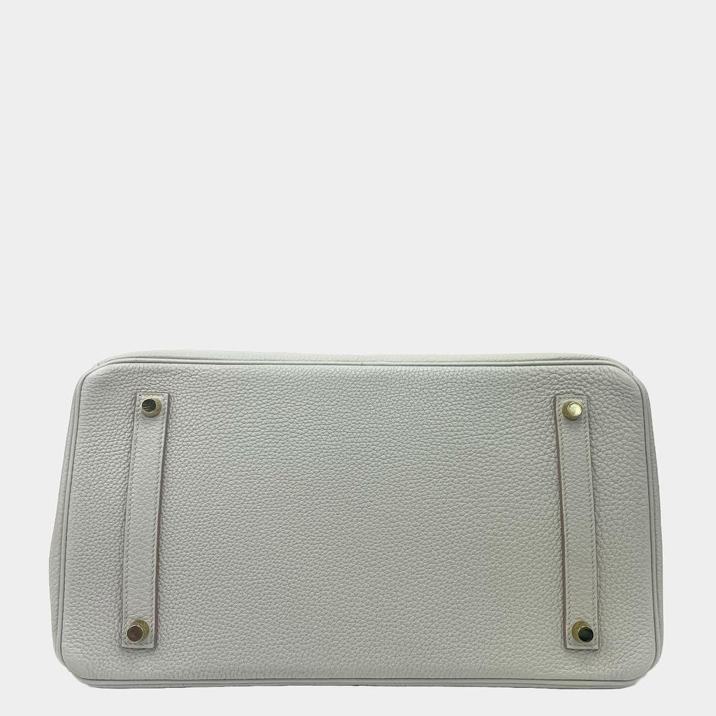 HERMÃƒÆ’Ã‹â€ S Togo Birkin 35 Gris Perle Pearl Gray w/Gold