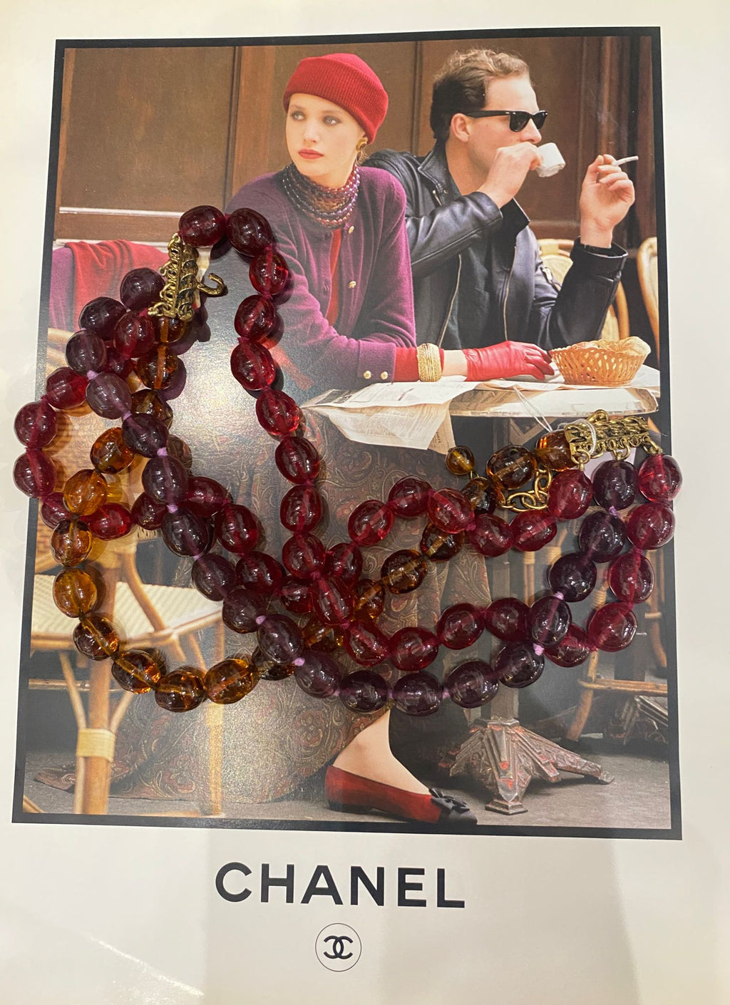 Collier court Chanel 1985/86