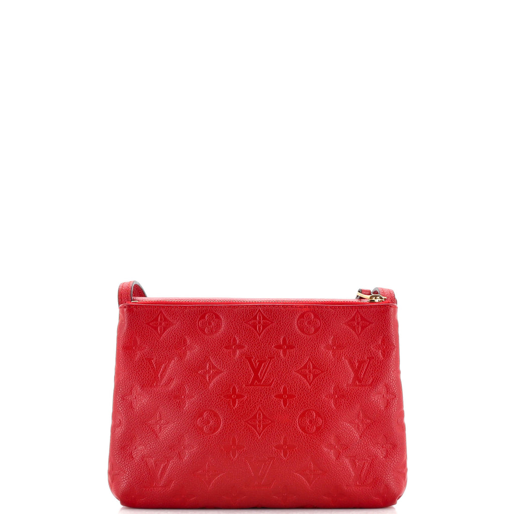 Louis Vuitton Twice Handbag Monogram Empreinte Leather
