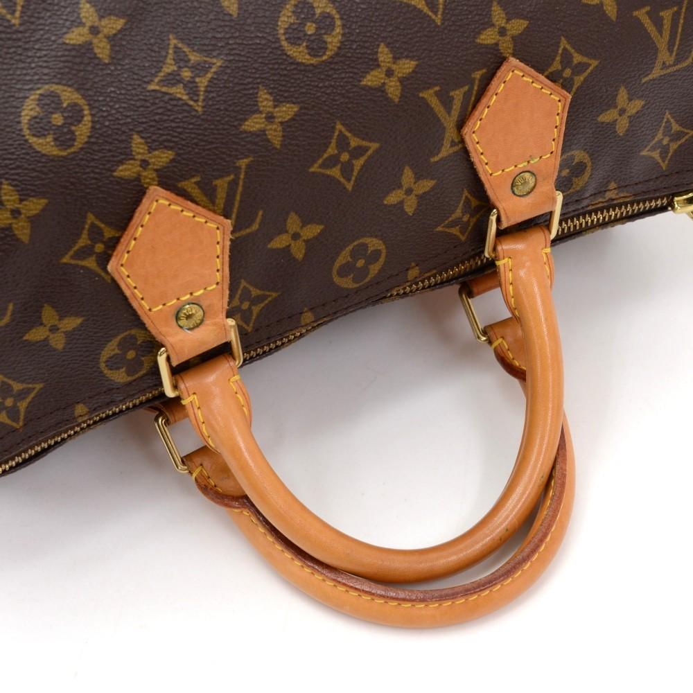 Louis Vuitto Speedy 30 Monogram Canvas Handbag