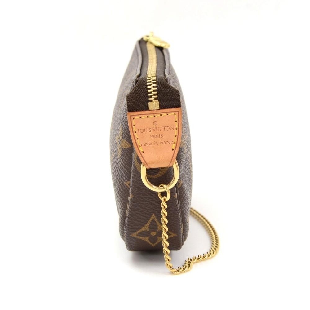 Louis Vuitto Mini Pochette Accessoires Monogram Canvas Evening Bag