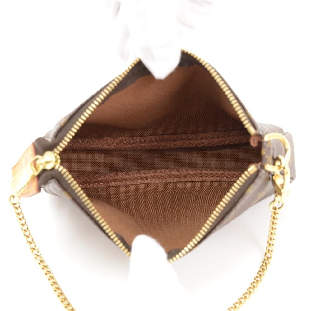 Louis Vuitto Mini Pochette Accessoires Monogram Canvas Evening Bag