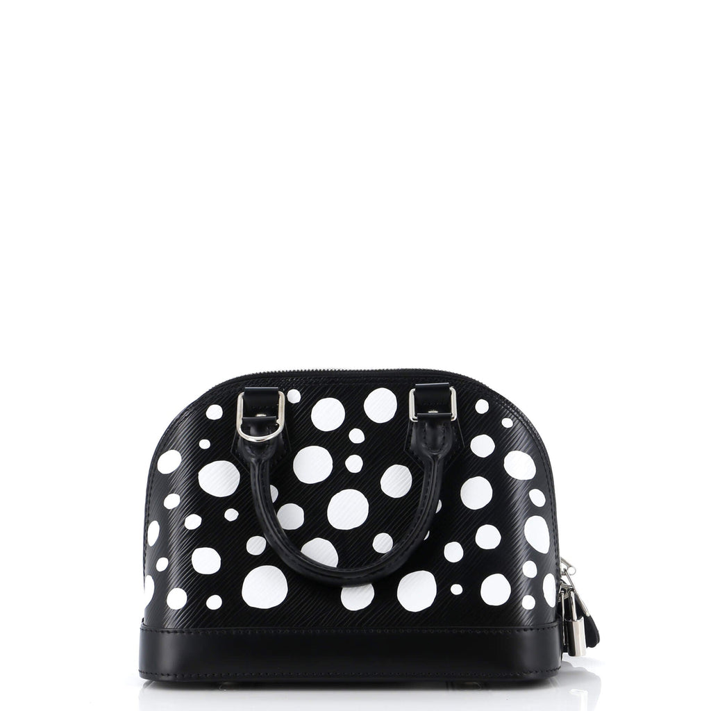 Louis Vuitton Alma Handbag Yayoi Kusama Infinity Dots Epi Leather BB