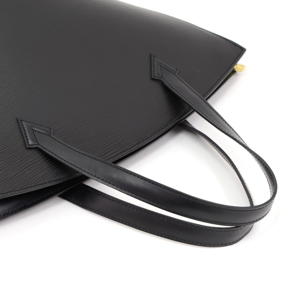 Louis Vuitto Saint Jacques Black PM Epi Leather Handbag