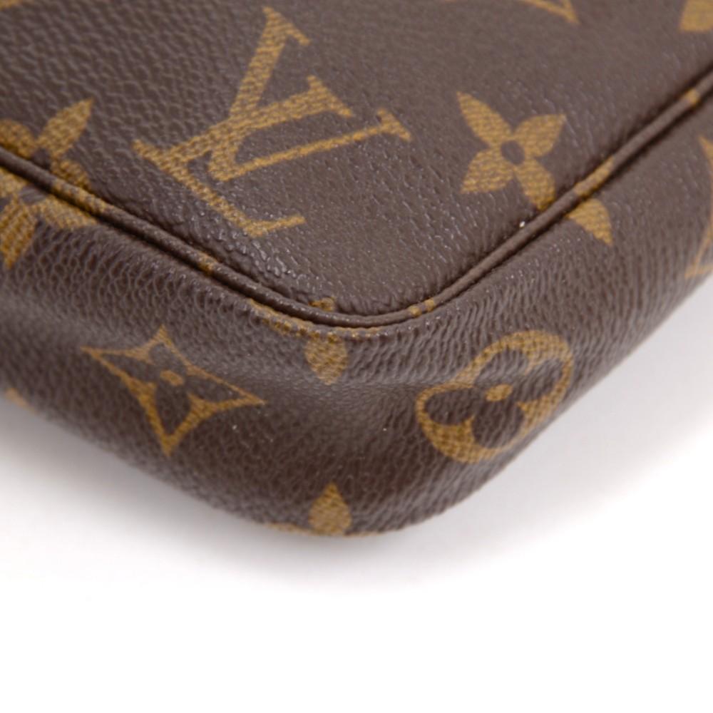 Louis Vuitto Pochette Accessoires Monogram Canvas Evening Bag