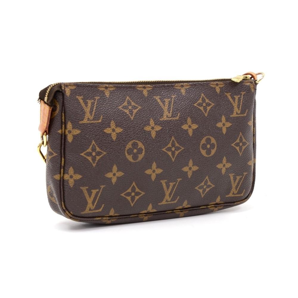 Louis Vuitto Pochette Accessoires Monogram Canvas Evening Bag