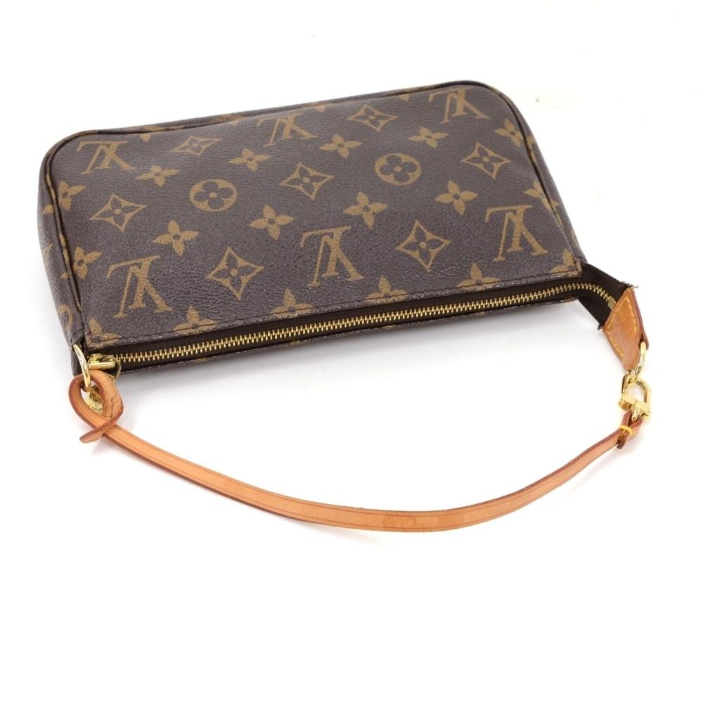Louis Vuitto Pochette Accessoires Monogram Canvas Evening Bag