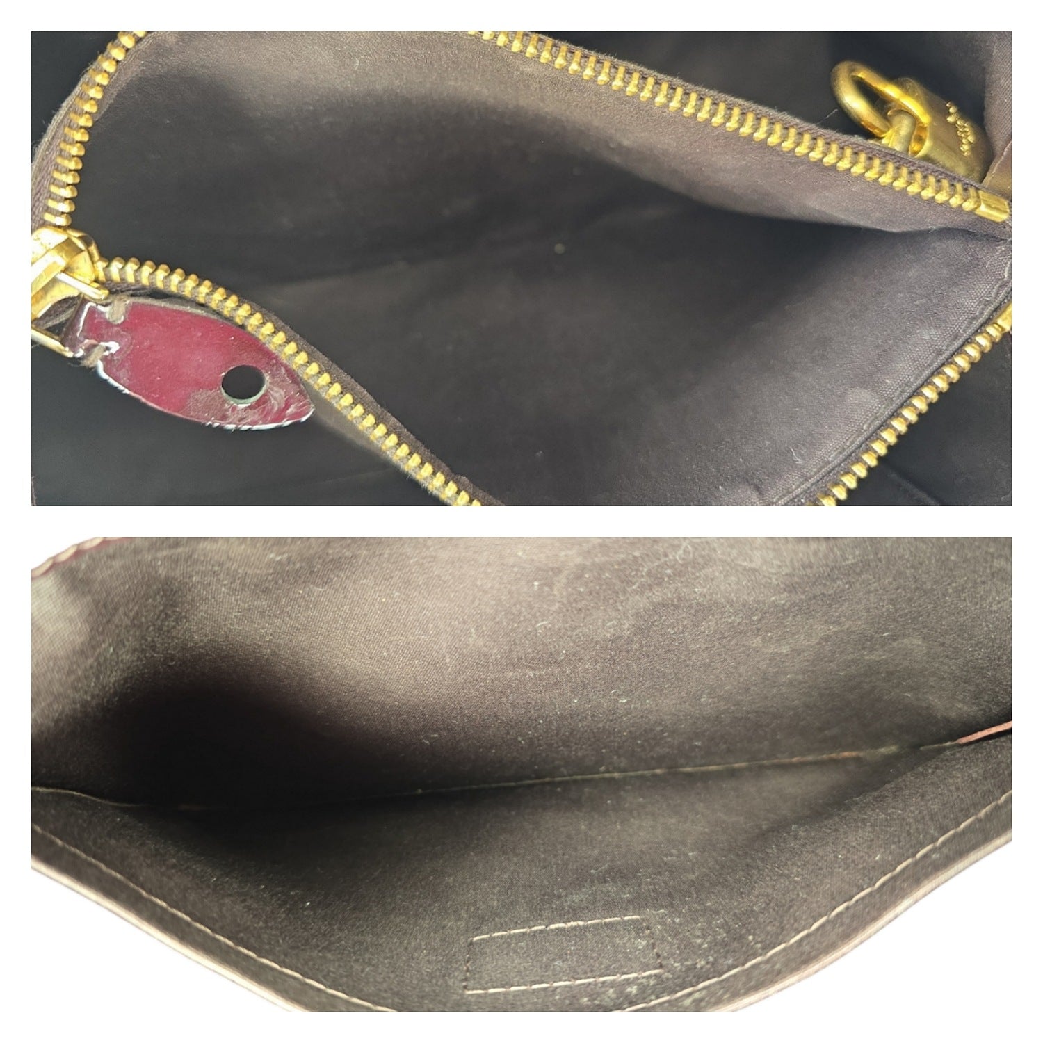 Louis Vuitton Monogram Amarante Vernis Montaigne MM Satchel