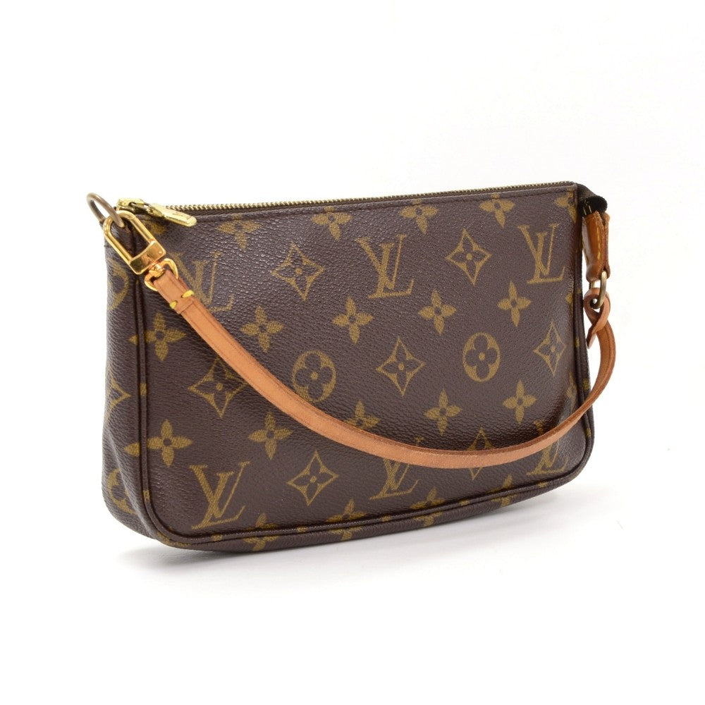 Louis Vuitto Pochette Accessoires Monogram Canvas Evening Bag
