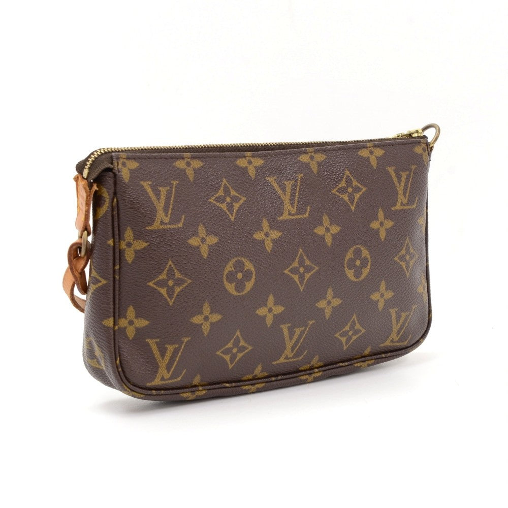 Louis Vuitto Pochette Accessoires Monogram Canvas Evening Bag