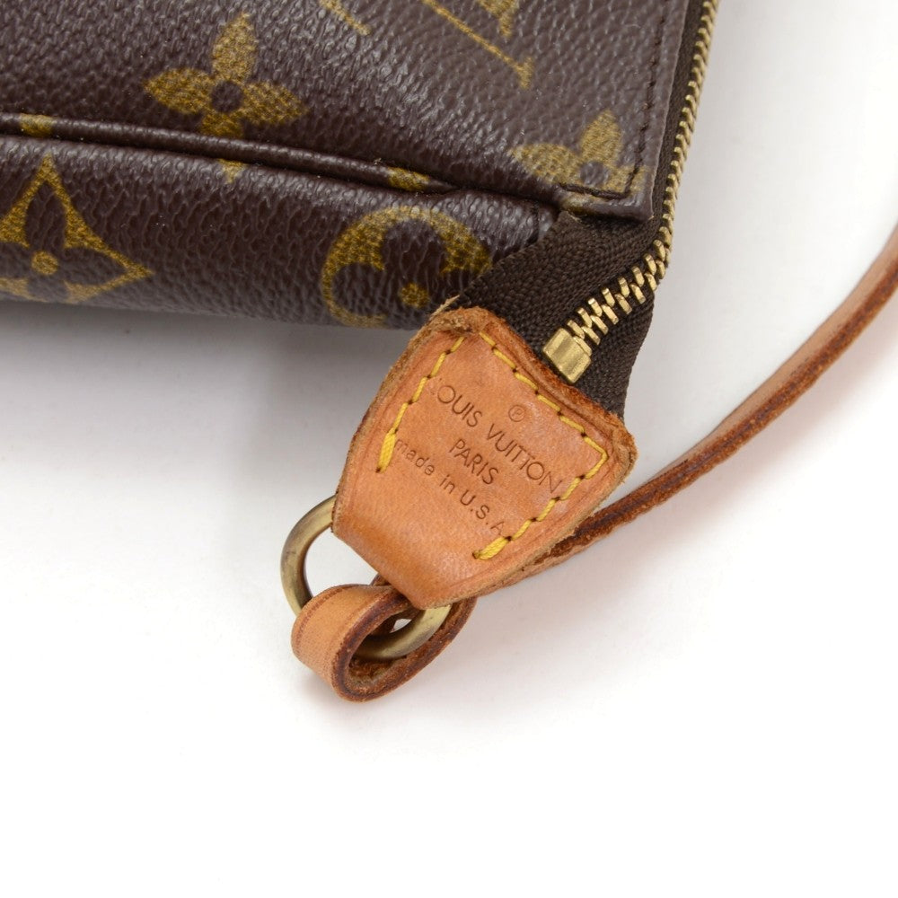 Louis Vuitto Pochette Accessoires Monogram Canvas Evening Bag